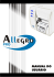 Manual do Usuário Datamax Allegro Pró (M4206)