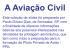 Aviacao Civil Historia - Academia Snooker Clube