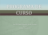 PROGRAMA DE CURSO