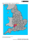 Mapa da Gloucestershire - Gloucester, Inglaterra