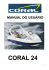 Manual Coral 24 -16