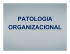 patologia organizacional