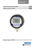 Digital pressure gauge model CPG500 GB Digitalmanometer