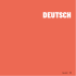 DEUTSCH - Swatch