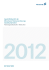 Geschäftsbericht 2012 (AG)