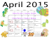 Monatsplan April 2015