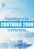 CONTROLO 2008–8th Portuguese Conference on Automatic Control x