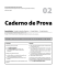 Caderno de Prova - Universidade Federal de Santa Catarina