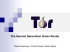 TOR – The Onion Router